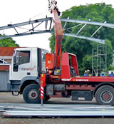 CAMIONS PLATEAU GRUE